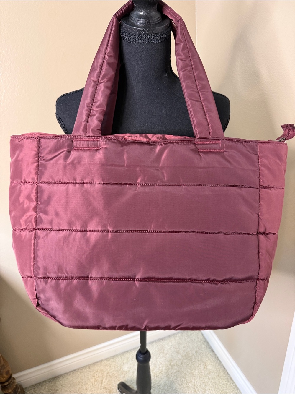 Splits59 Quilted Rose-Mauve Tote Bag